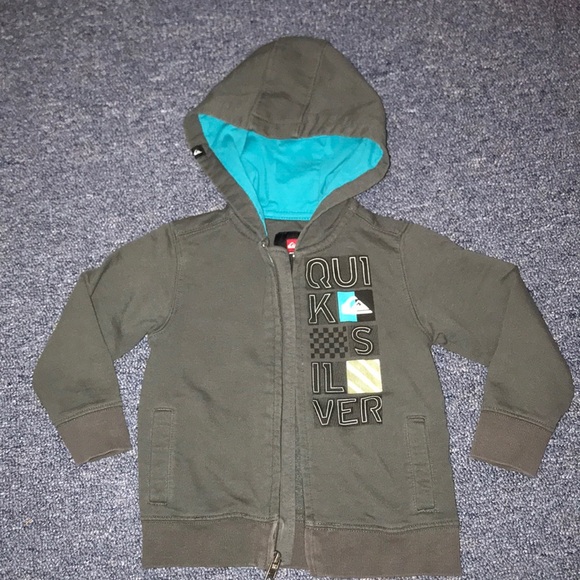 Toddler boys Quicksilver hoodie, size 2T - Picture 1 of 3